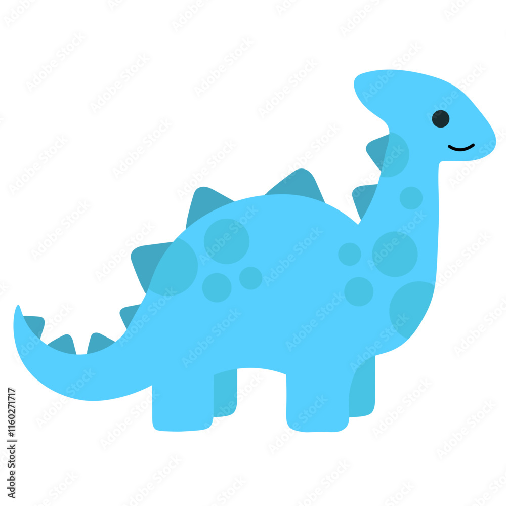 Fototapeta premium Cute Dinosaur Illustration