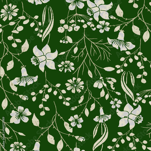 Pattern Floral Flower Design Textile Illustration