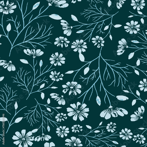 Pattern Floral Flower Design Textile Illustration