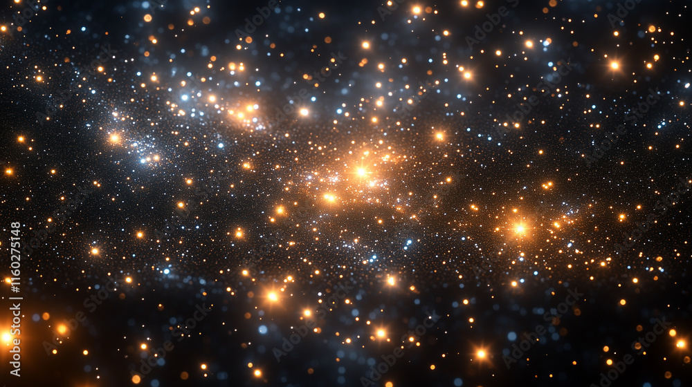 Fototapeta premium A cluster of stars in sky. Starry, sky, stars, space planets, asteroids, general plan. Asteroids are a general plan of planets. Asteroids and planets plan to orbit the stars in the sky. The lifestyle.