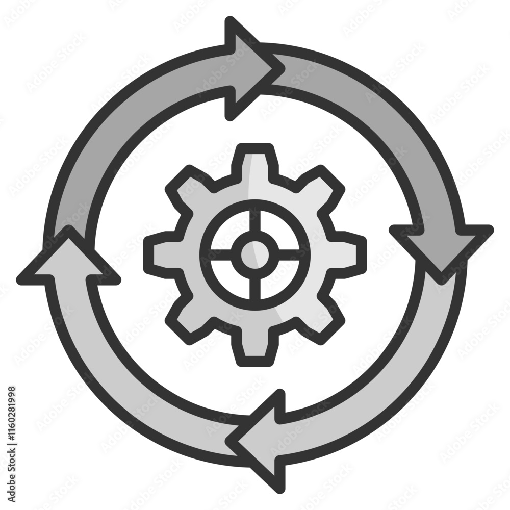 Process Icon Element For Design Process Icon Element For Design