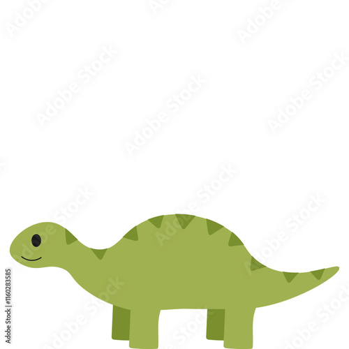 Cute Dinosaur Illustration