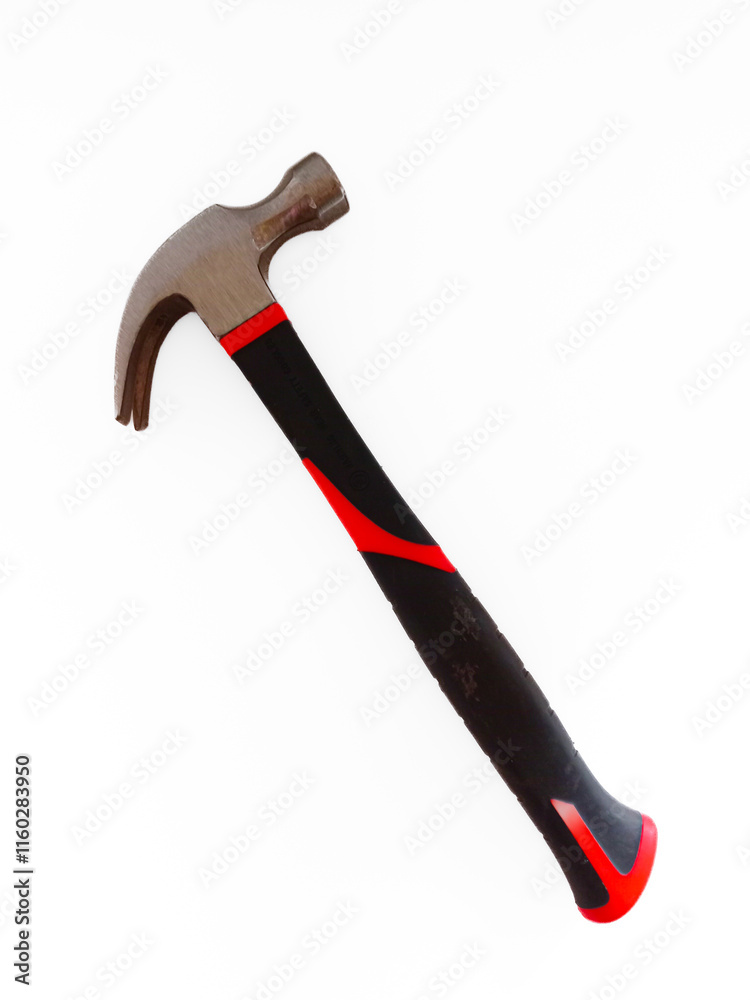 black hammer on white background