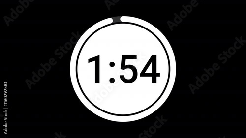 The Final 2 Minutes Countdown Animation,Countdown to Chaos 2 Minutes Remaining.