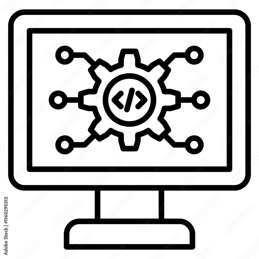 Automation Icon Element For Design Automation Icon Element For Design