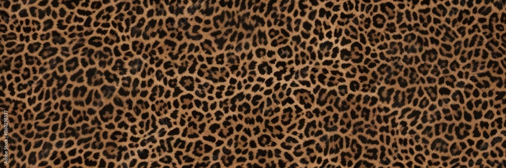 Seamless leopard print pattern in shades of brown and black, background, animal Seamless leopard print pattern in shades of brown and black, background, animal