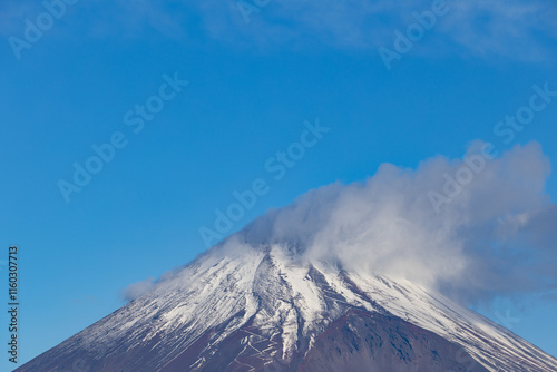 愛鷹山から富士山山頂