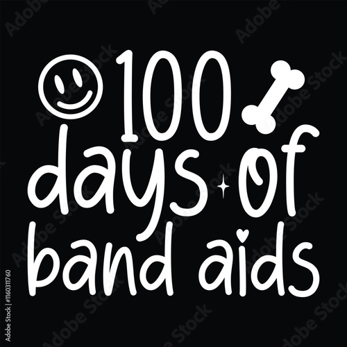 100 days of band aids
