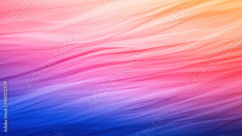 Wallpaper Mural Soft Pastel Ripples with Gradient Blending Torontodigital.ca