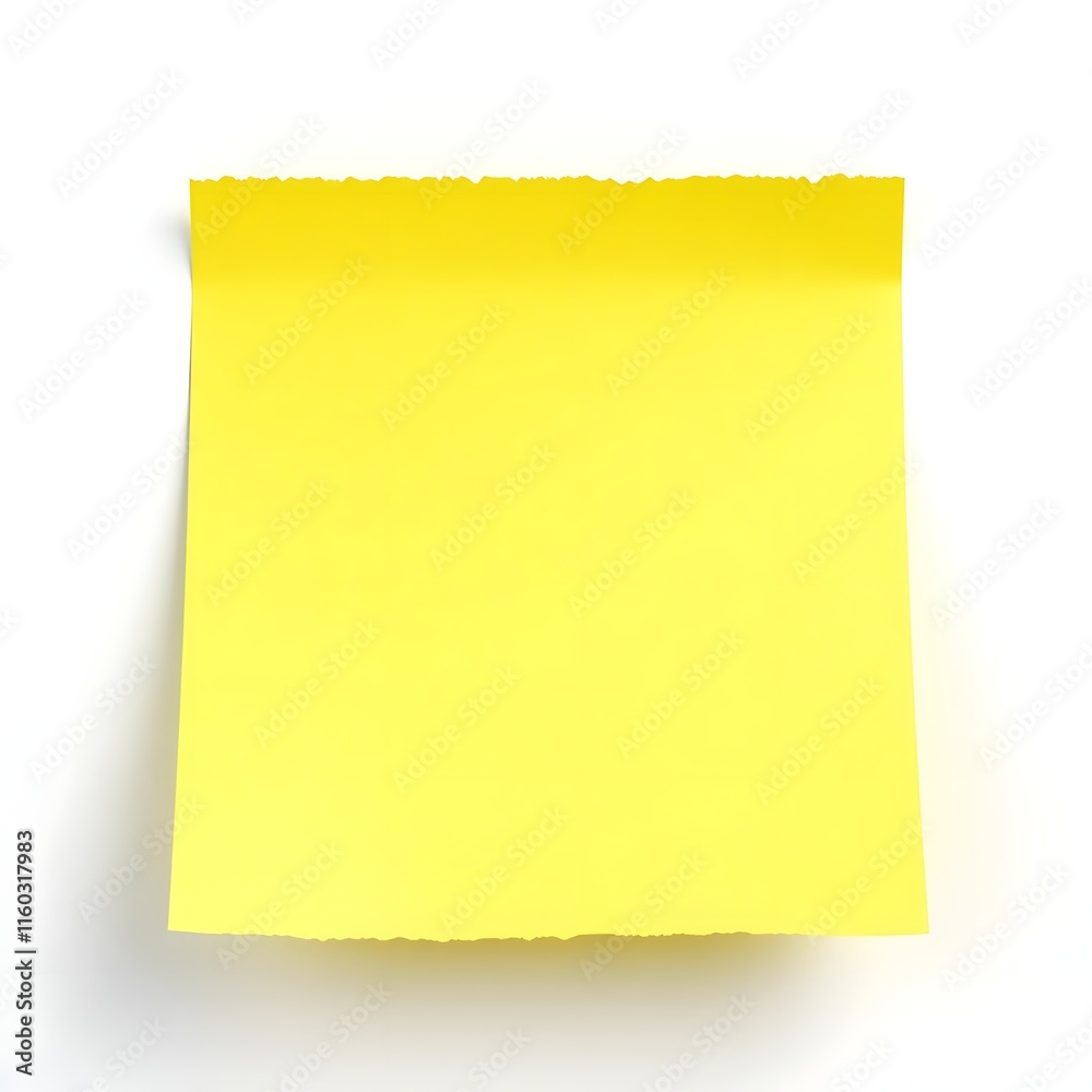 Sticky notes on white background Sticky notes on white background