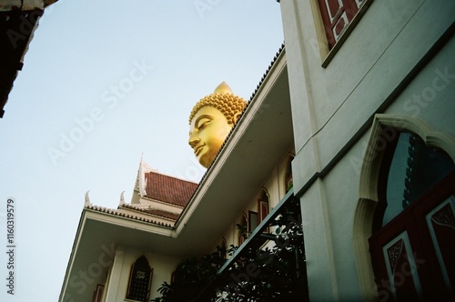 Photography big buddha in bangkok