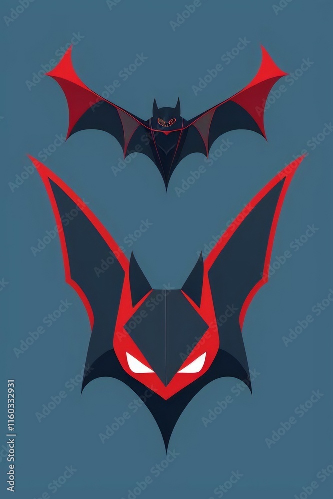 Fototapeta premium Bat Vector