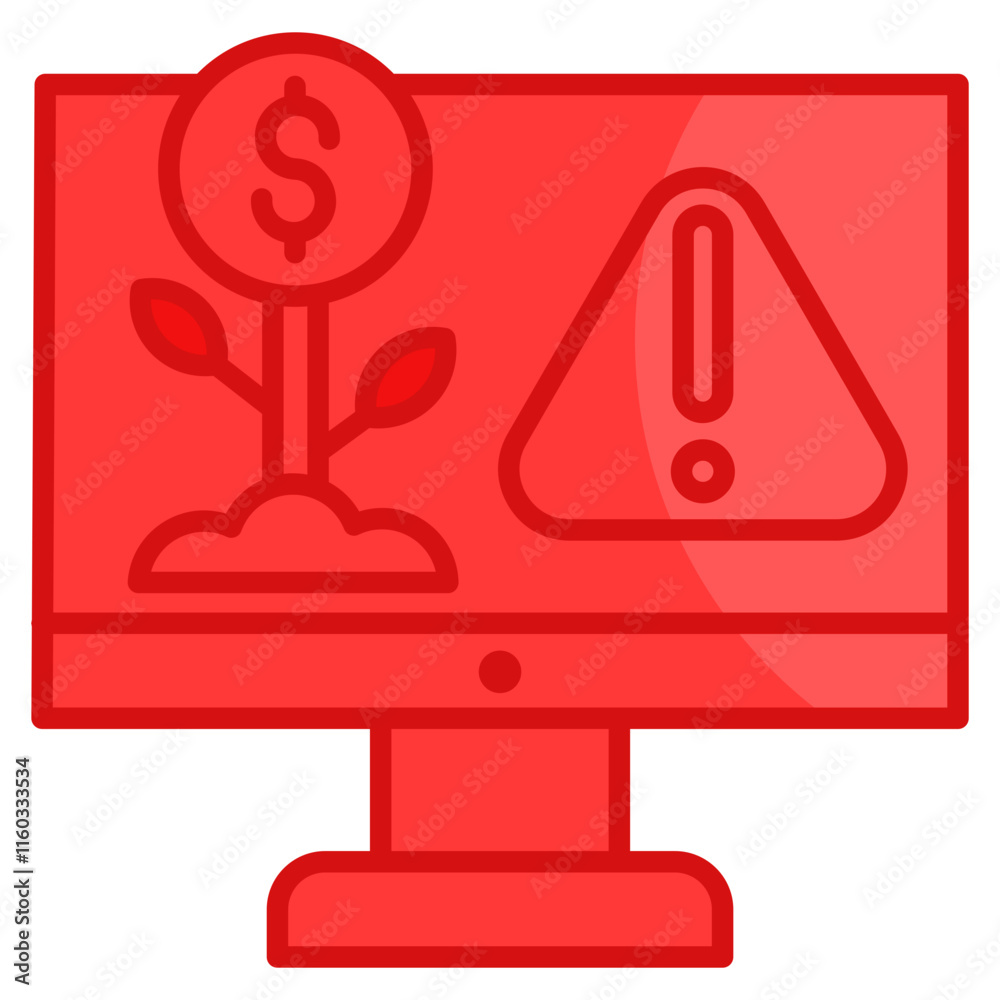 Investment Risk Icon Element For Design Investment Risk Icon Element For Design