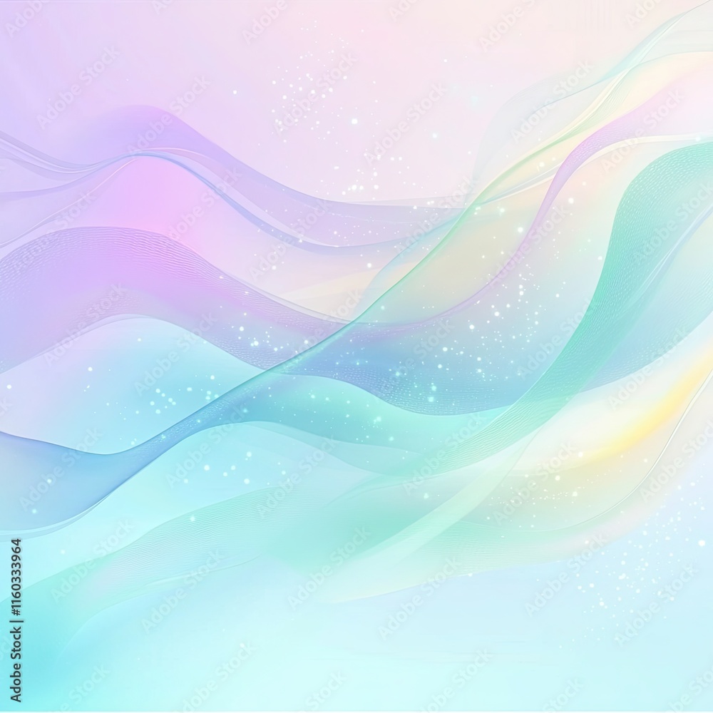 Pastel Wave Abstract Background Pastel Wave Abstract Background