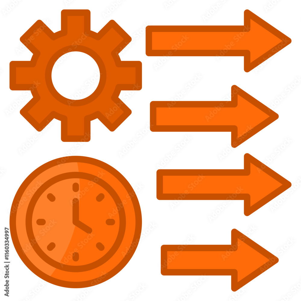 Operational Efficiency Icon Element For Design Operational Efficiency Icon Element For Design