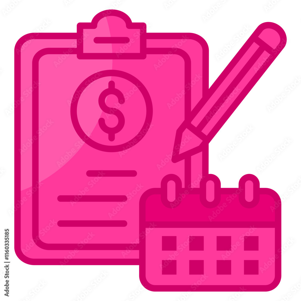 Financial Planning Icon Element For Design Financial Planning Icon Element For Design