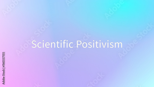 Scientific Positivism のグラデーション背景イラスト