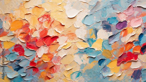 A Stunning Wall Poster Featuring Modern Impressionism Techniques, Blending Art and Contemporary Aesthetics