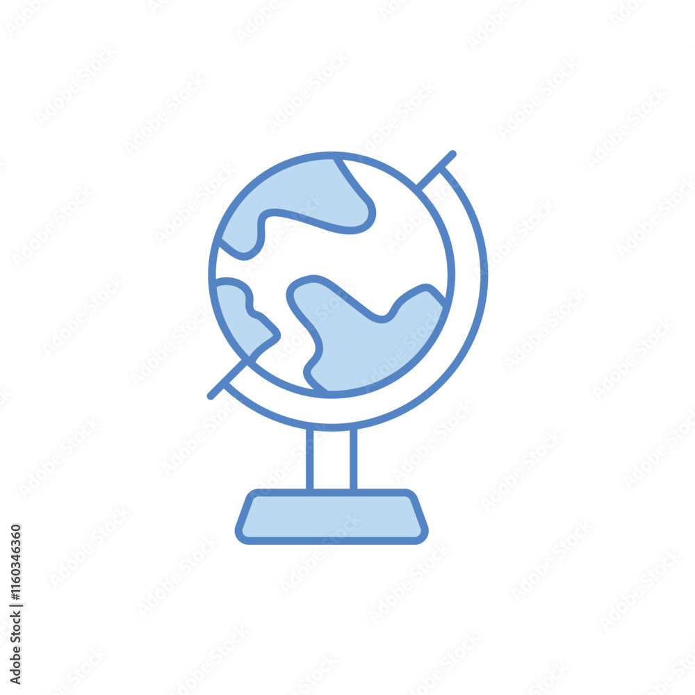Globe vector icon