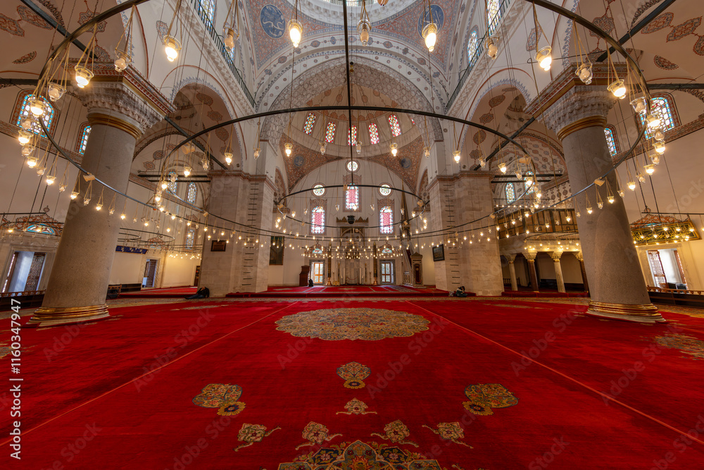 Beyazit Mosque - 16th century Ottoman imperial mosque as seen from the Beyazıt Square (Freedom Square).