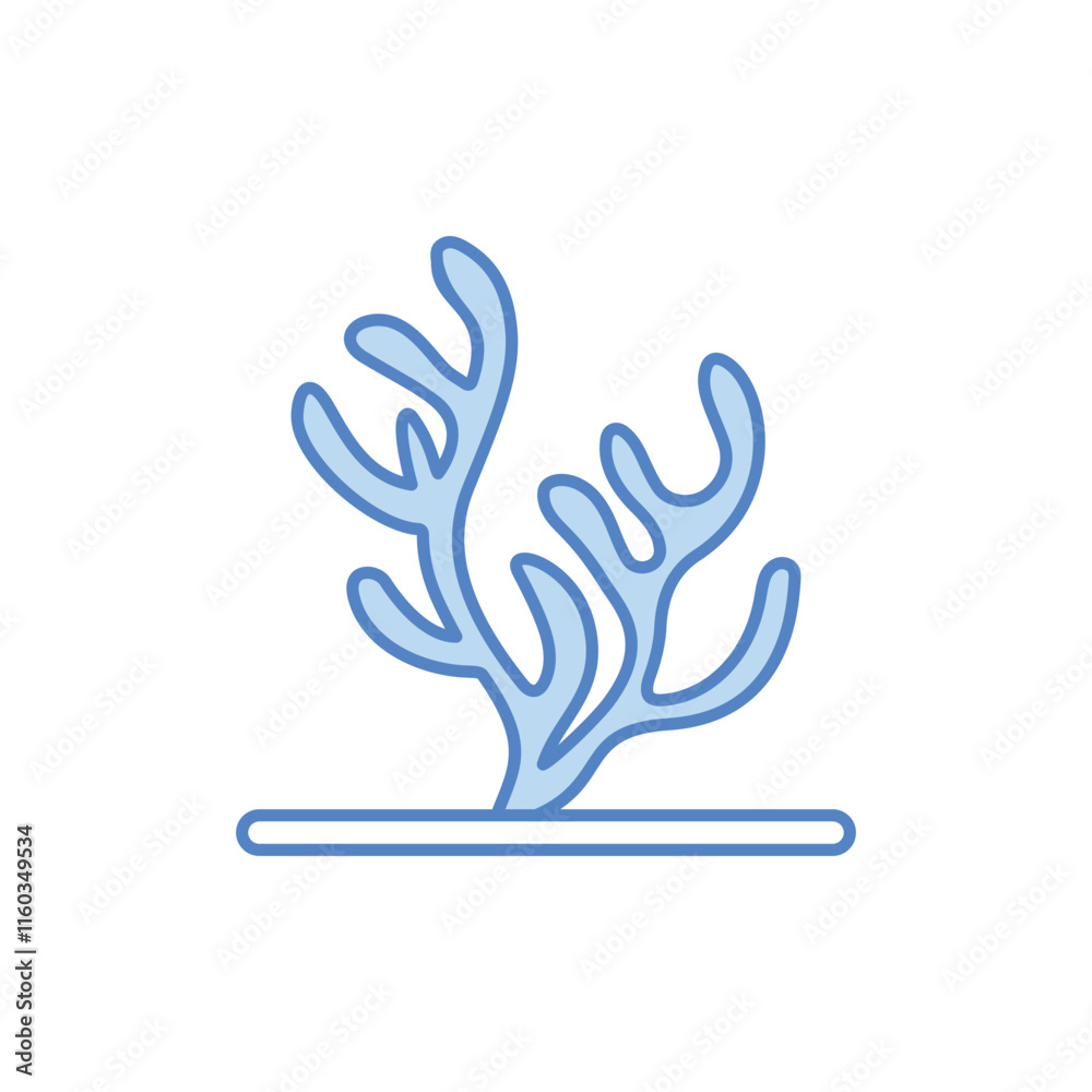 Obraz premium Algae vector icon
