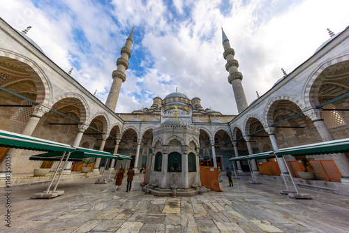 Obraz na płótnie New Mosque (Yeni Cami). Istanbul, Turkey w salonie