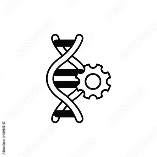 Genetic Engineering vector icon