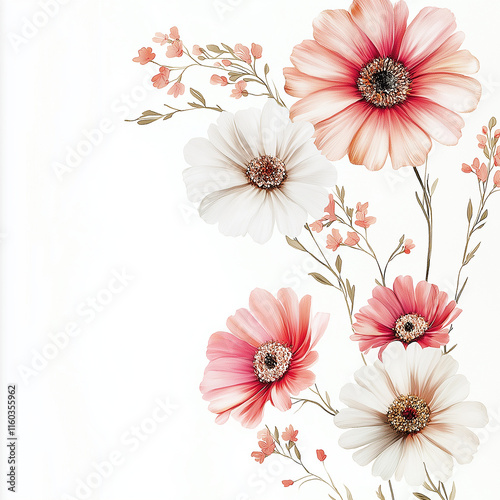 pink flower background