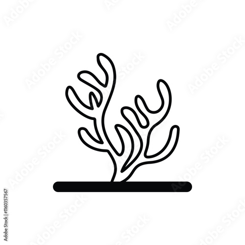 Algae vector icon