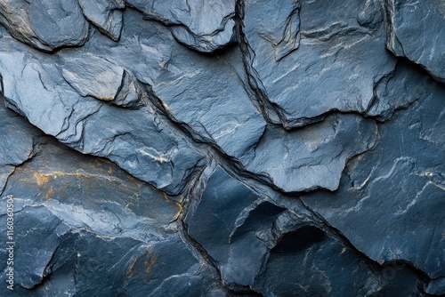 Dark blue slate stone texture background.