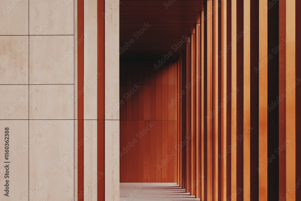 Obraz premium Close-up City, Minimalism, Building Facades, Aesthetics, Spring, Autumn, Blooming Trees, Street, Perspective, Beautiful Architecture, Neutral Background, European City, New York, China