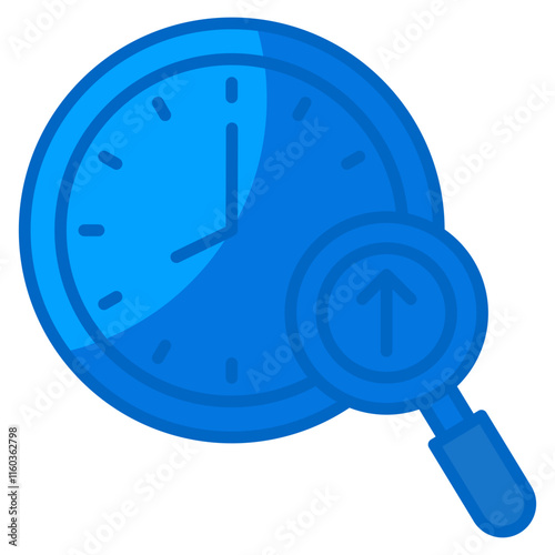 Uptime Monitoring  Icon Element For Design