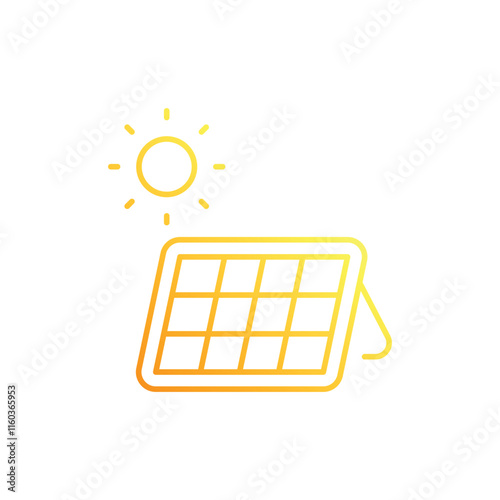 Solar System vector icon