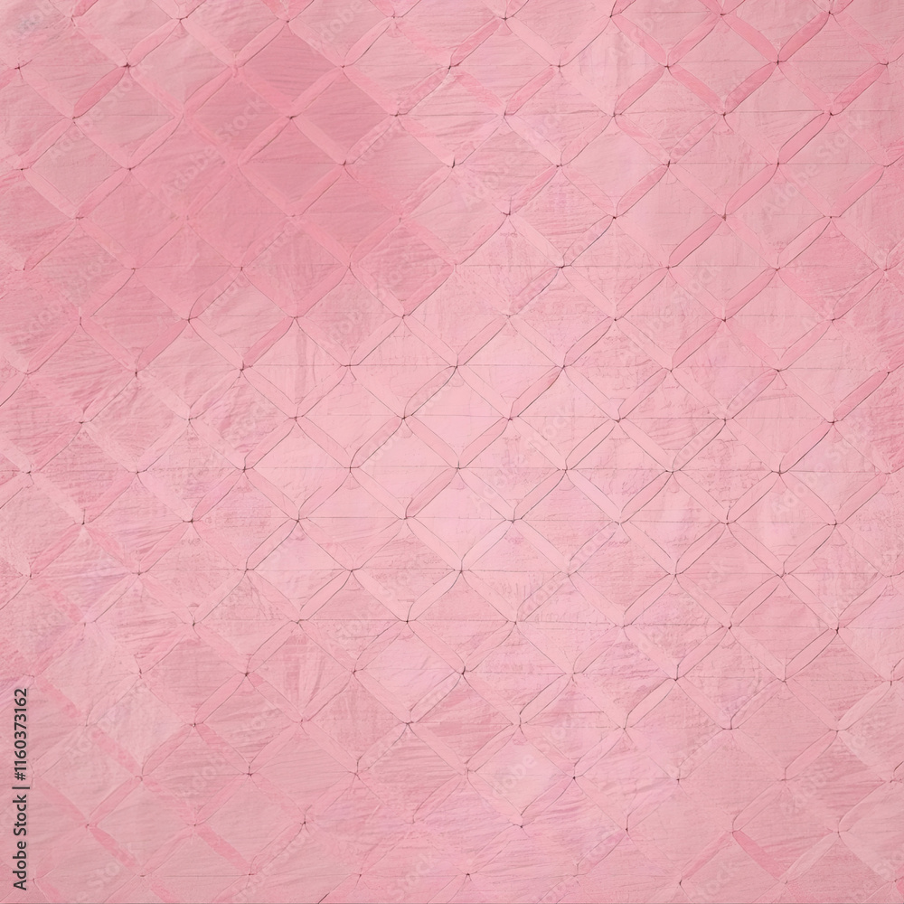 Fototapeta premium a pink diamond pattern on a pink surface 
