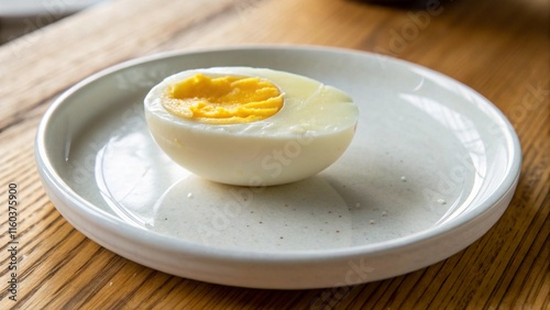 boiled egg in a bowl