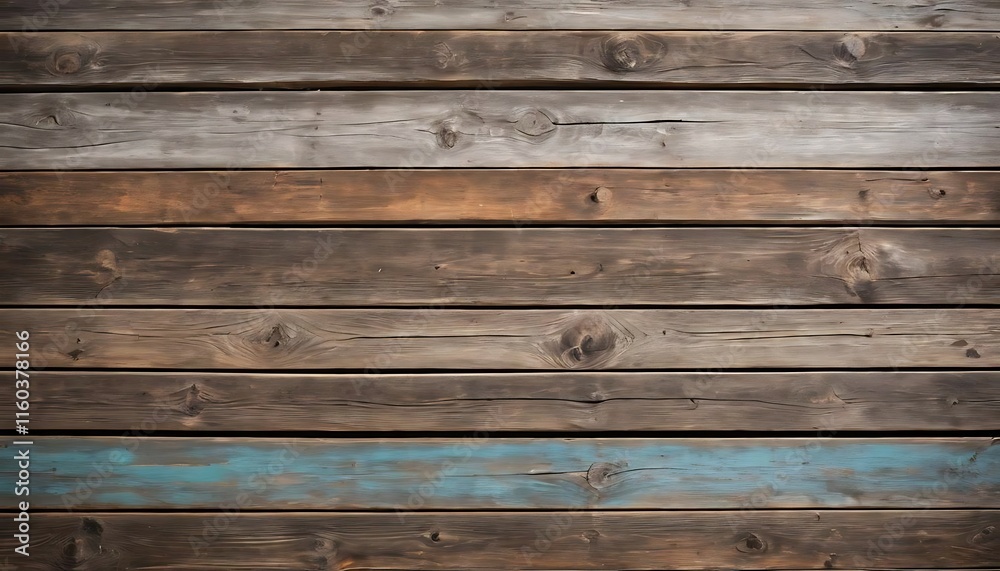 Naklejka premium Weathered Barn Wood Texture with Knots