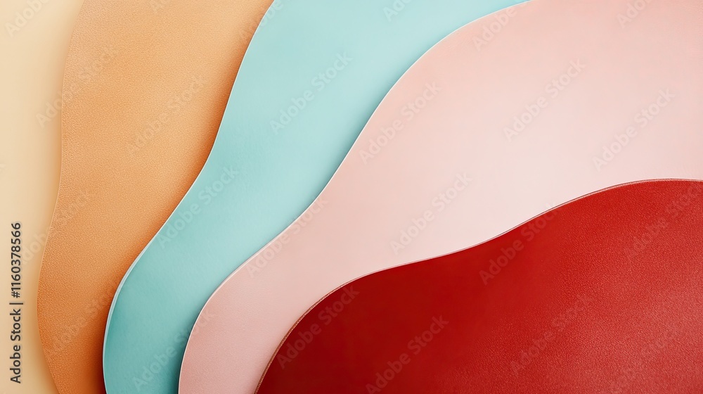 Abstract Colorful Leather Textures Abstract Colorful Leather Textures