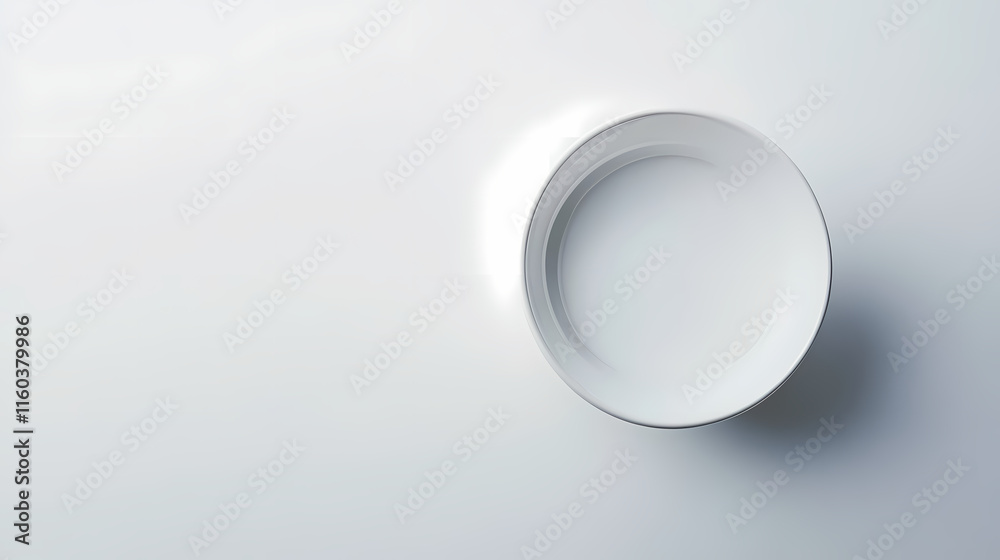 Abstract White Circle Design Abstract White Circle Design