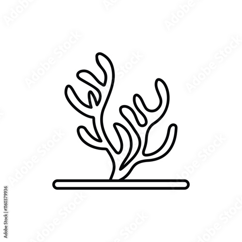 Algae vector icon