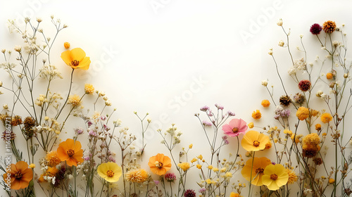 Dried Flowers Create a Colo...