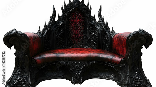 Gothic Throne Rests Ornatel...