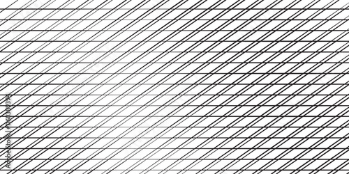 Black checkered geometric pattern on a white background. No joints in one direction.