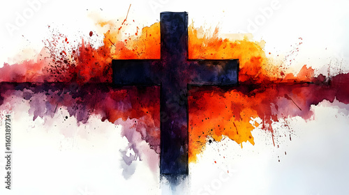 Cross Symbolizes Hope with ...