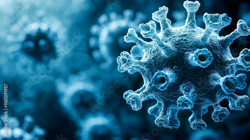 Virus Spreads Infection Thr...
