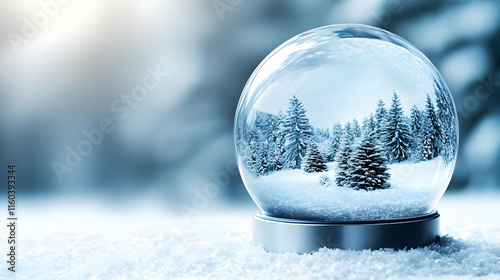 Snow Globe Shows Winter Won...