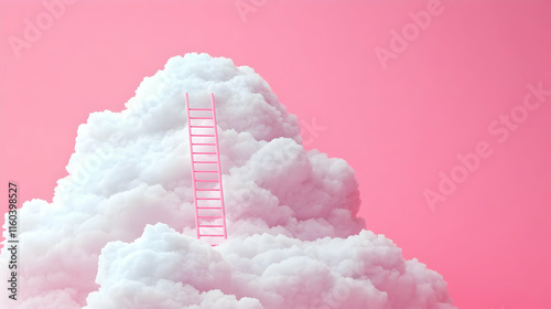 Pink Ladder Climbs into Flu...