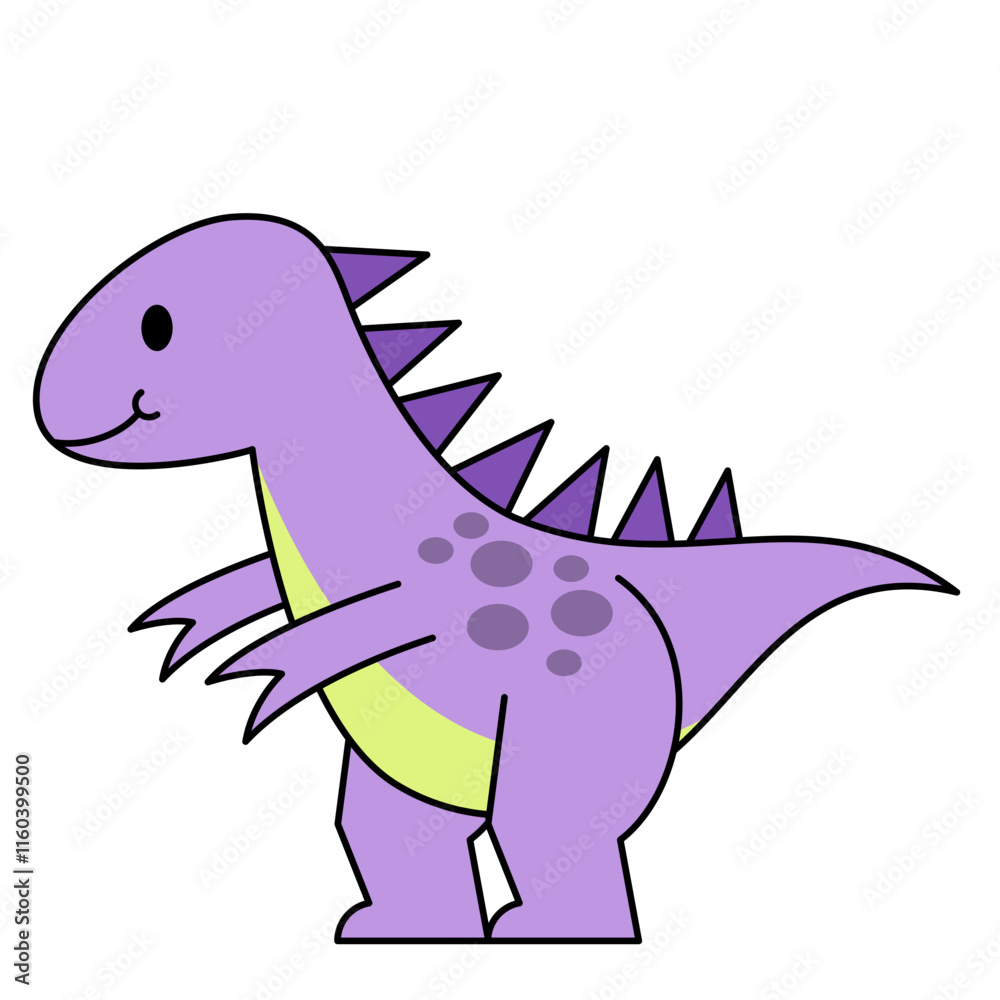 Obraz premium Dinosaur Cute Illustration