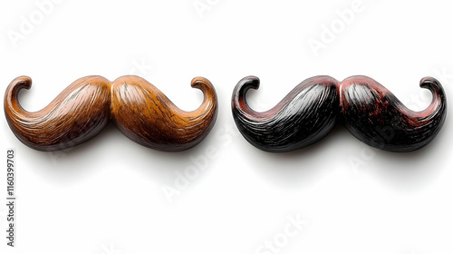 Two Decorative Mustaches Si...