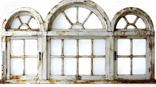 Old Arched Window Frames Re...