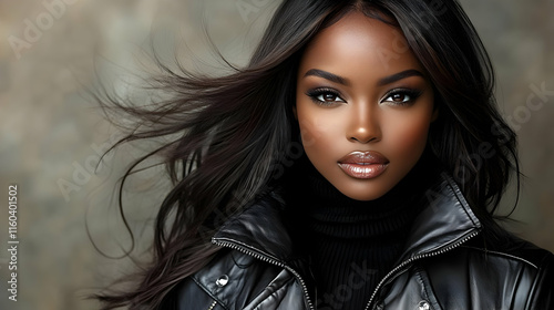 Beauty Portrait Shows Confi...